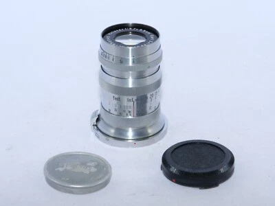 CZJ Triotar 8,5 cm f4 para cámaras Contax RF 35mm. Teleobjetivo 85 mm de preguerra. IIa Foto 1 de 4