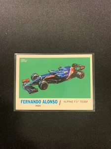 2021 Topps Formula One Fernando Alonso 1963 Sports Cars F1 Alpine #T61-FA - Picture 1 of 2