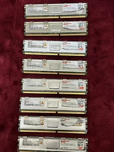 32GB 8x4GB PC2-5300F DDR2-667Mhz 240pin ECC Server Memory Fully Buffered FB-DIMM - Picture 1 of 2