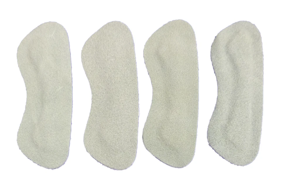 Fersenhalter Fersenpolster Fersen Halter Leder Anti Slip einlege Sohlen