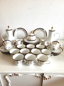 Kaffeeservice Weimar echt Kobalt Harmonie  41-tlg /12 Personen - WIE NEU! - Bild 1 von 5