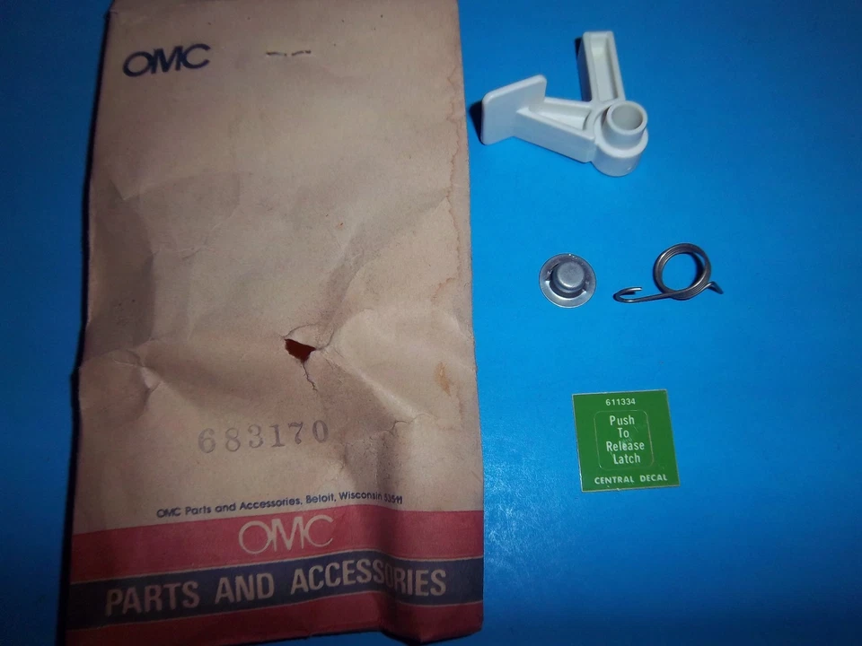 NEW OEM LAWNBOY STOP AND SPRING ASSY 683170 LB1 - Image 1 of 1