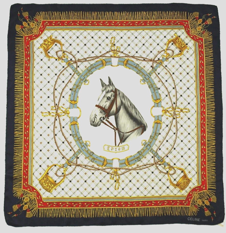 Auténtica bufanda vintage "CELINE" Foto 1 de 4
