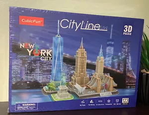 CubicFun CityLine 3D Puzzle City Line New York City Building Model NEW & Sealed - Picture 1 of 4