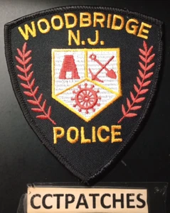 WOODBRIDGE, NEW JERSEY POLICE SHOULDER PATCH NJ - Picture 1 of 2