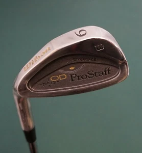 Left-Handed Wilson ProStaff 6 Iron Regular Steel Shaft Wilson Staff Grip - Picture 1 of 4