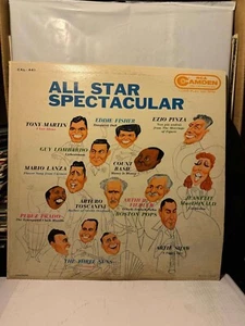 Tony Martin, Eddie Fisher, – All Star Spectacular Vintage 33rpm VG+ AB56 - Imagen 1 de 2