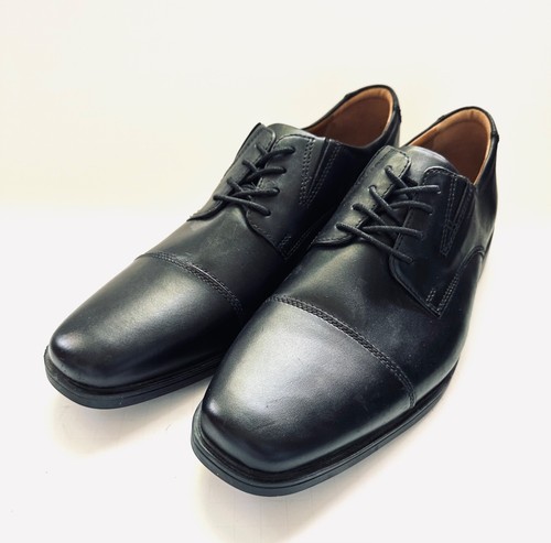 Oxford Clarks Collection Tilden 15770 da uomo in pelle nera con punta a cappuccio 11 5 M