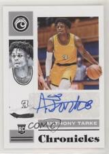 2021-22 Panini Chronicles Draft Picks Rookie Signatures Black Anthony Tarke Auto