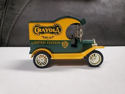 Die Cast Coin Bank Collectible - Crayola - 1912 Ford Delivery Car Model T - Image 1 of 4