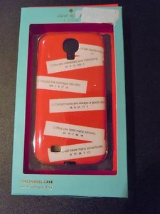 Kate Spade Samsung Galaxy S4 Hardshell Cellphone Case Various Quotes - Bild 1 von 5