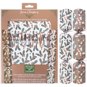 Eco Berry Make Your Own Christmas Crackers 6pk - Picture 1 of 3