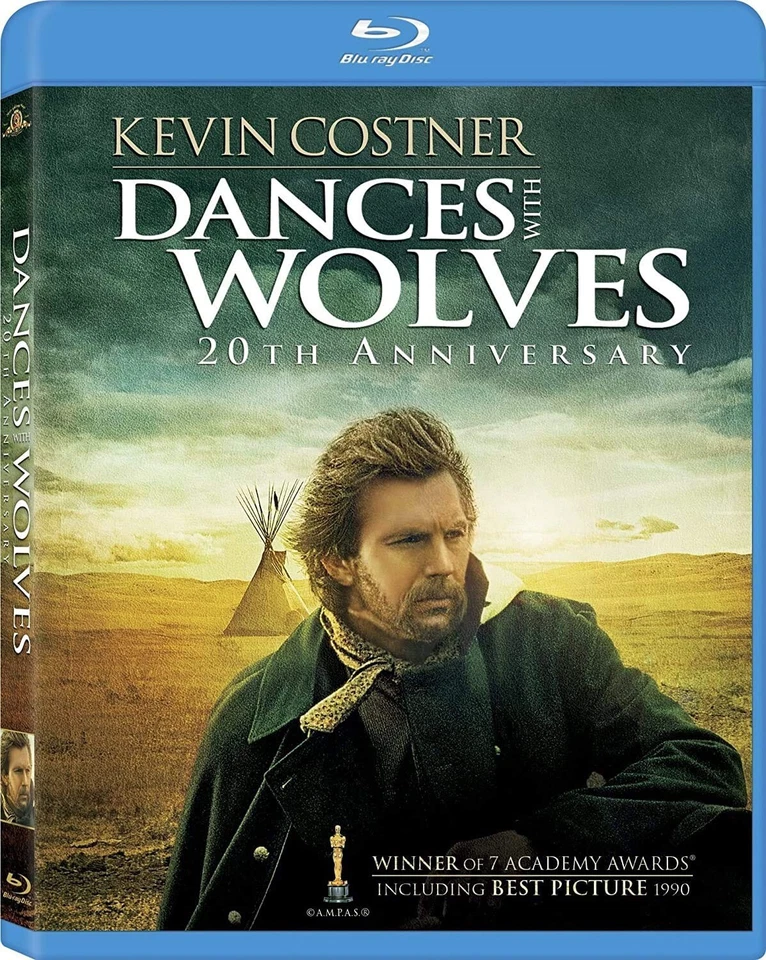 Dances With Wolves [Blu-ray] 20th Anniversary Edition  New SEALED W/ SLIPCOVER - Image 1 of 1
