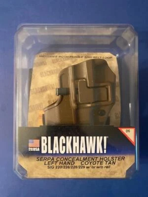 BlackHawk CQC Serpa Holster SIG 220/226/228/229 410506CT-L Tan  - Image 1 of 3