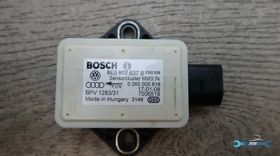 Audi A4 B7 2008 convertible ESP guiñada sensor de velocidad 8E0907637B Foto 1 de 3