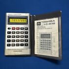 TOSHIBA LC-838 METRIC CONVERSION CALCULATOR Made in Japan Vintage Working