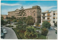 MILAZZO - MESSINA - PIAZZA F. CRISPI E PALAZZO DEL MUNICIPIO - VIAGG.1969 -51124