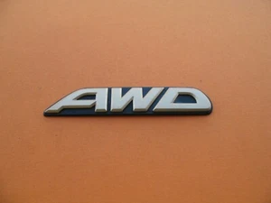 03 04 05 06 SUBARU BAJA AWD REAR GATE EMBLEM LOGO BADGE SIGN SYMBOL USED A2445 - Bild 1 von 3