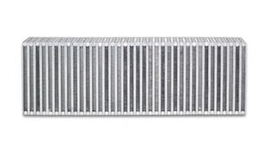 Vibrant Vertical Flow Intercooler Core 24" W x 8" H x 3.5" Thick - Imagen 1 de 1