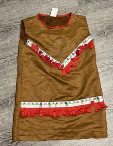 Indianer Mädchen Fasching Kostüm 4-6 Jahre - Bild 1 von 2