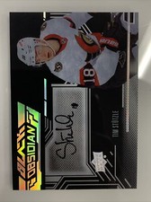 2022-23 Upper Deck SPX Black Obsidian Scripts Auto Tim Stutzle #OS-TS Ottawa