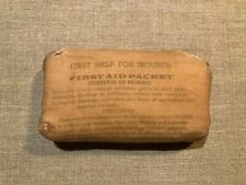 Spanish American War 1900 US Army First Help for Wounds First Aid Bandage