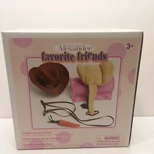 Neu im Karton Madame Alexander Lieblingsfreunde Cowgirl Zubehörpaket Satteldecke + - Bild 1 von 4