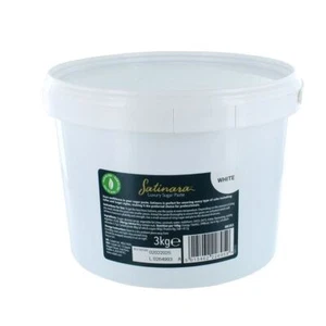 Satinara Palm Free Luxury Sugar Paste - White - 3kg - Picture 1 of 1
