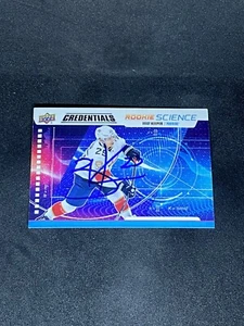 Brady Keeper 2019-20 Upper Deck Credentials Rookie Science #29 Auto Signed Card - Picture 1 of 3