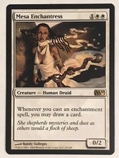 Mesa Enchantress SP Magic 2010 M10 MTG