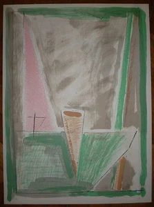 Casamada Ràfols Albert lithographie signée art abstrait abstraction Espagne Art - Picture 1 of 1