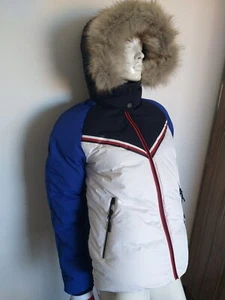 TOMMY HILFIGER X ROSSIGNOL women's ski down jacket size M - Picture 1 of 19