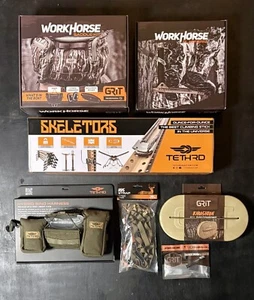 Tethrd Grit Saddle Bottomlands Platform Skeletor Sticks Combo Package New - Picture 1 of 9