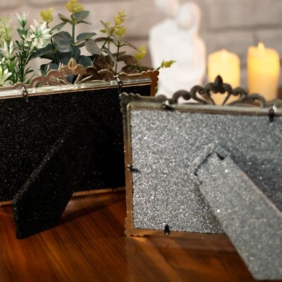 Tiara nupcial perla marco de boda con respaldo de terciopelo - boho y regalo de lujo Foto 1 de 4