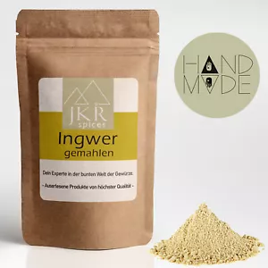 500g Ingwer gemahlen Ingwerpulver Ingwerwurzel für Ingwer Tee Ginger JKR Spices - Bild 1 von 11