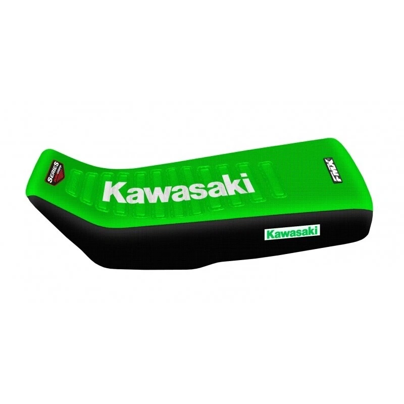 Funda de asiento serie FMX verde y negro para Kawasaki TENGAI - ENVÍO GRATUITO incluido Foto 1 de 1