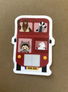 Salesforce Sticker - London Bus - Astro, Codey, Cloudy, Earnie - Picture 1 of 1