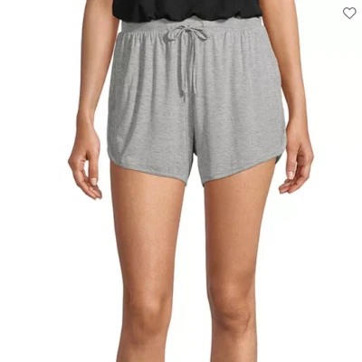 Pantalones cortos de pijama Ambrielle Dolphin para mujer tallas S, M, XL nuevos gris jaspeado Foto 1 de 3