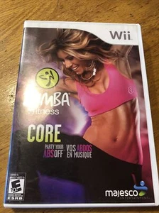 Zumba Fitness Core (Nintendo Wii, 2012) Case And Manual Only - Picture 1 of 4