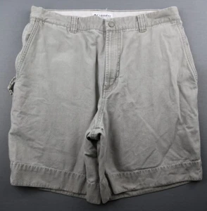 Pantalones cortos utilitarios de lona Columbia para hombre gris tela granito talla 34 (medida 33x8) - Imagen 1 de 10