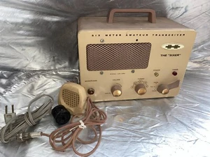 Heathkit HW-29A Lunchbox The Sixer 6 Meter Transceiver with Mic & Power Cord - Zdjęcie 1 z 7
