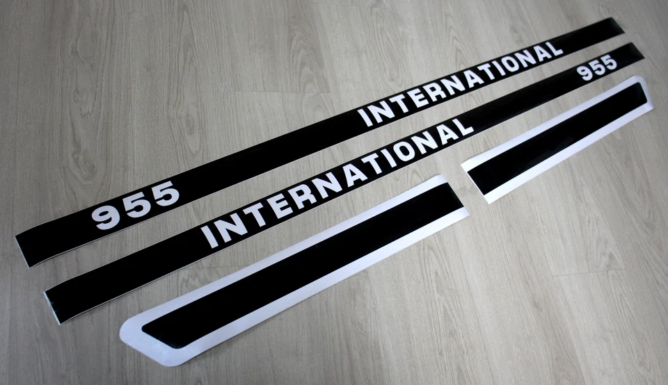 IHC Aufkleber international 955 Logo Emblem Sticker Label lang . - Bild 1 von 1
