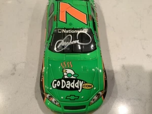 DANICA PATRICK AUTOGRAPHED 2010 CHEVY IMPALA GODADDY DIECAST & AUTOGRAPHED CARD - Picture 1 of 18