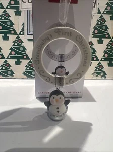 Grandbabys 1. Weihnachten 2022 Hallmark Andenken Ornament Neu im Karton - Bild 1 von 17