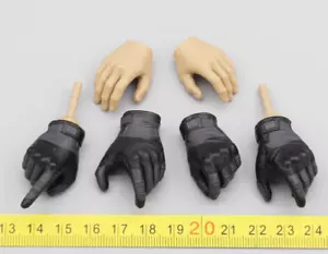 Gloves for Easy&Simple ES 26065RA Special Unit Operator Forces 1/6 Scale - Picture 1 of 1