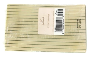NEW Vintage Hallmark 20 Tan Paper Mailing Greeting Card Envelopes ~ ST1780 - Picture 1 of 2