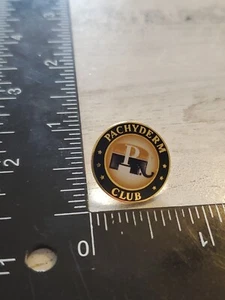 Small Pachyderm Club Lapel Pin F3 - Picture 1 of 2