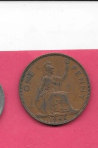 GB GREAT BRITAIN KM897 1962 PENNY VF VERY FINE CIRCULATED LARGE OLD COIN - Picture 1 of 1