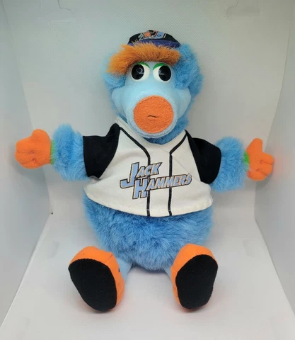 Joliet Jackhammers Mascot Jammer 10" Plush Slammers Frontier League Baseball Cover