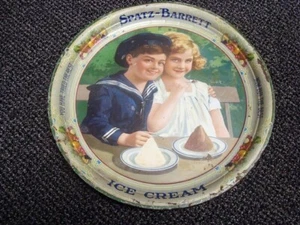 Um 1920 Spatz-Barrett Eistablett, Rockford, Illinois - RAR - Bild 1 von 4